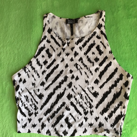 Nollie zebra tank top - Picture 1 of 4